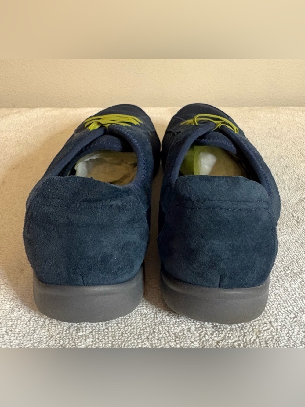 Clarks Collection 13291 Womens Leather Sport Cushion Oxfords Size 8M Blue/Green - Picture 4 of 7